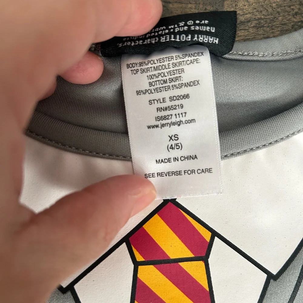 Harry Potter dress costume size XS 4/5‎